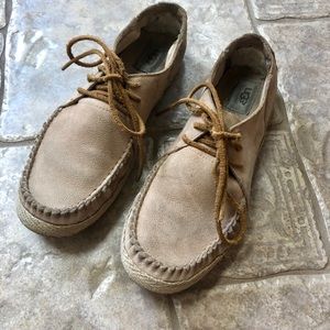 Ugg women’s lace up moccasins